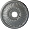 Ekena Millwork Berkshire Ceiling Medallion (Fits Canopies up to 6 3/8"), 20 1/8"OD x 3 7/8"ID x 1 7/8"P, Platinum CM20BE1PLS - alternate 1